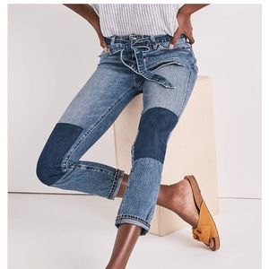 Sienna Slim Boyfriend Jean With Belt